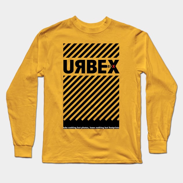 URBEX Urban Exploration Long Sleeve T-Shirt by gingerman
